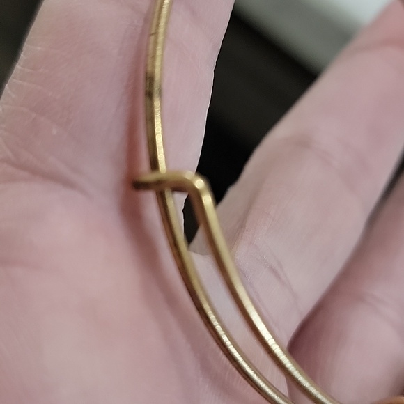 Alex and Ani Gold and Silver Anchor & Lifebuoy Charm Expandable Bangle Set - Picture 4 of 12